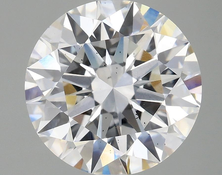 4.05 Carat Round Shaped Ideal Cut SI1 IGI Certified Lab Grown Diamond