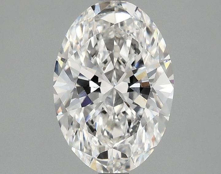 2.03 Carat Oval Shaped Ideal Cut VVS2 IGI Certified Lab Grown Diamond