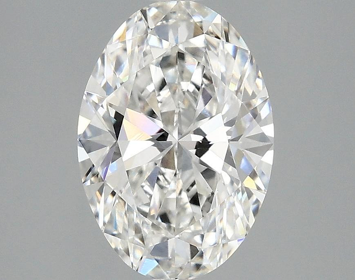 2.07 Carat Oval Shaped Ideal Cut VVS2 IGI Certified Lab Grown Diamond