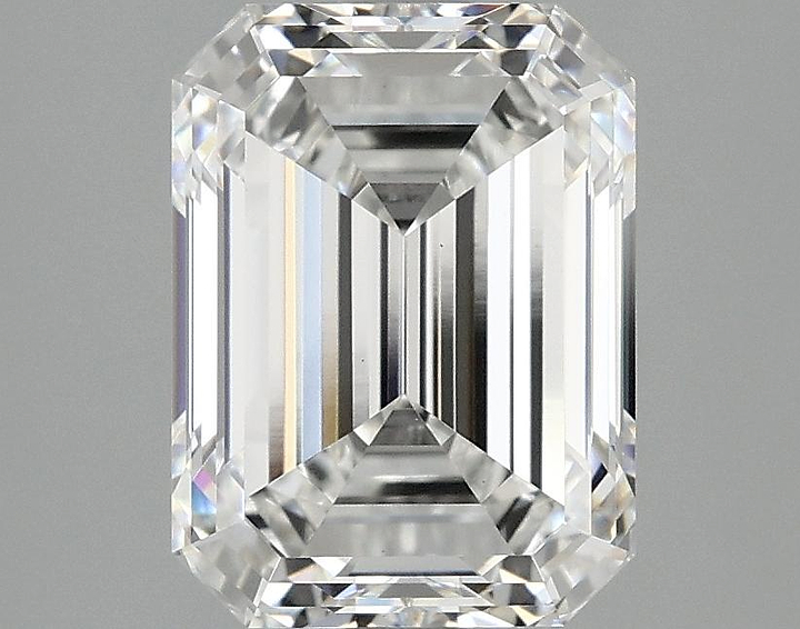 2.97 Carat Emerald Shaped Excellent Cut VS1 IGI Certified Lab Grown Diamond