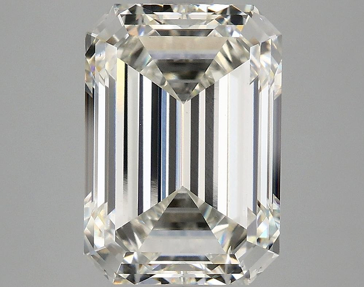 4.79 Carat Emerald Shaped Ideal Cut VS2 IGI Certified Lab Grown Diamond
