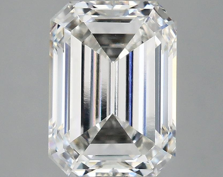 3.04 Carat Emerald Shaped Excellent Cut VVS2 IGI Certified Lab Grown Diamond