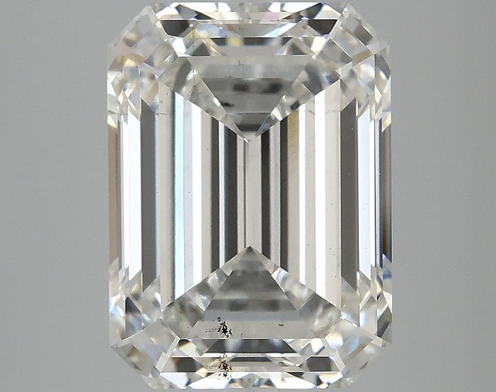5.1 Carat Emerald Shaped Excellent Cut SI1 IGI Certified Lab Grown Diamond