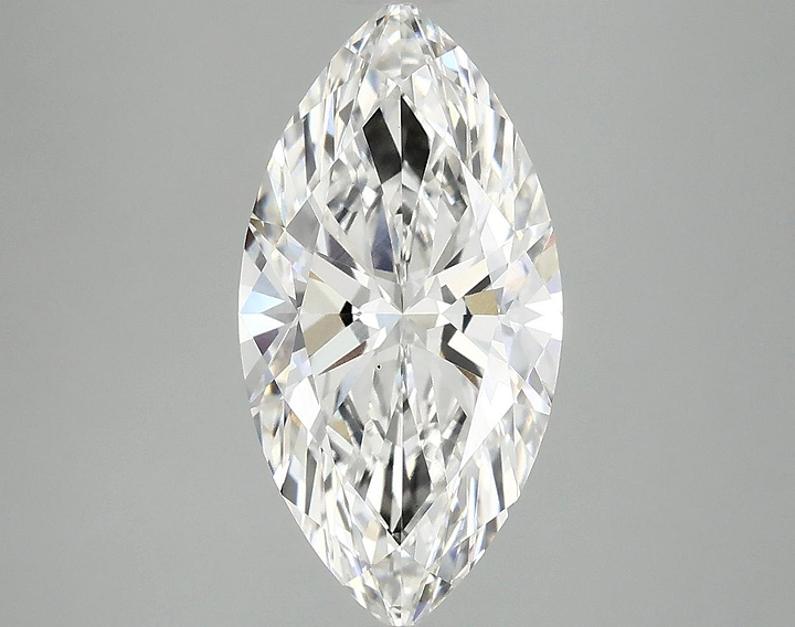 3.08 Carat Marquise Shaped Very Good Cut VS1 IGI Certified Lab Grown Diamond