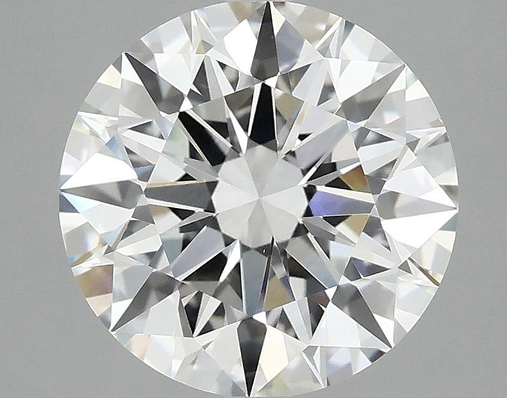 3.05 Carat Round Shaped Ideal Cut VVS2 IGI Certified Lab Grown Diamond