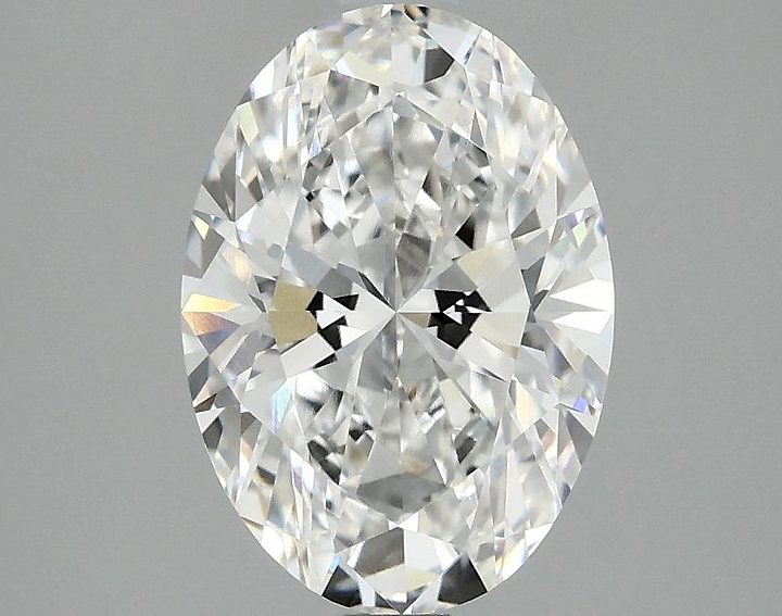 2.52 Carat Oval Shaped Ideal Cut VVS2 IGI Certified Lab Grown Diamond