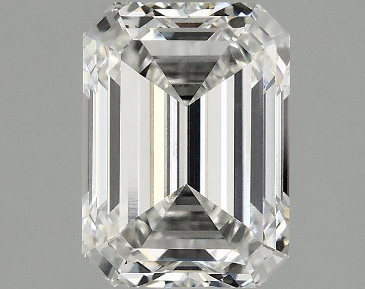 2.07 Carat Emerald Shaped Excellent Cut VS1 IGI Certified Lab Grown Diamond