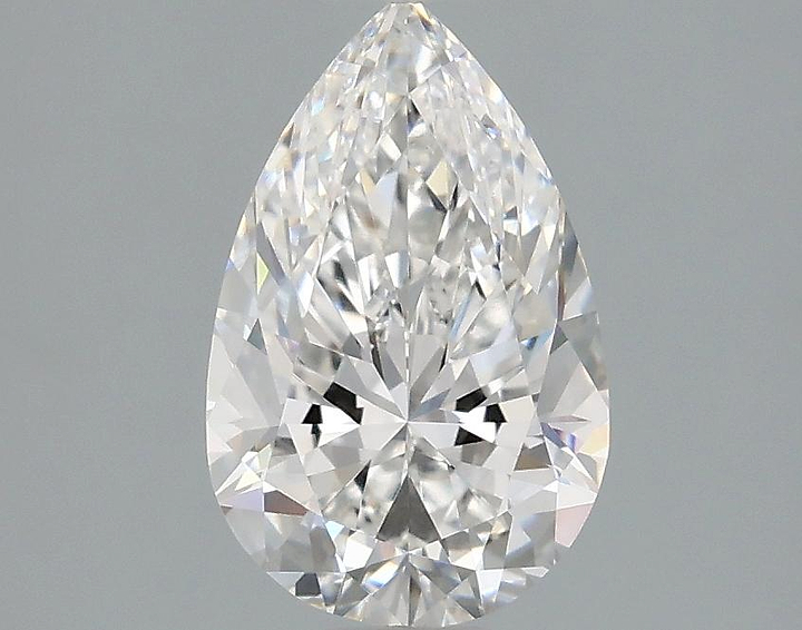 1.46 Carat Pear Shaped Ideal Cut VS1 IGI Certified Lab Grown Diamond