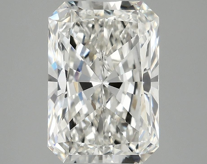 2.87 Carat Radiant Shaped Ideal Cut VS2 IGI Certified Lab Grown Diamond