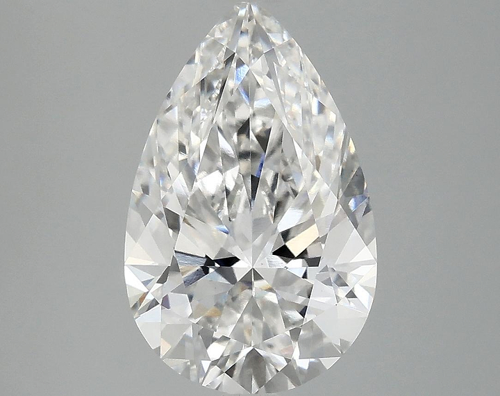 3.08 Carat Pear Shaped Ideal Cut VS1 IGI Certified Lab Grown Diamond