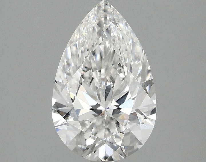 2.01 Carat Pear Shaped Ideal Cut VS1 IGI Certified Lab Grown Diamond