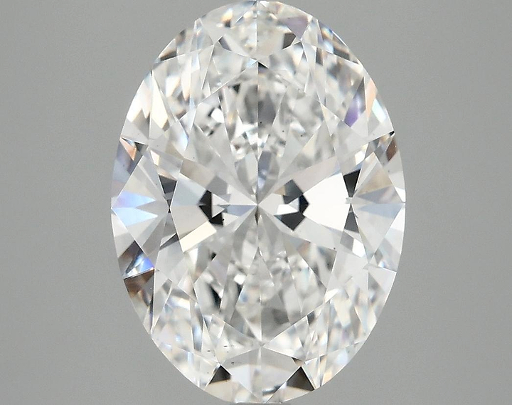 3.8 Carat Oval Shaped Excellent Cut VS2 IGI Certified Lab Grown Diamond