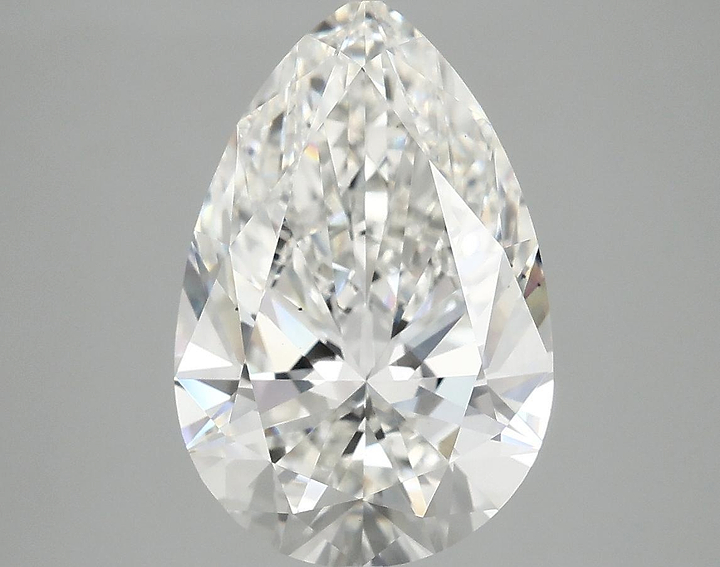 4.0 Carat Pear Shaped Excellent Cut VS2 IGI Certified Lab Grown Diamond
