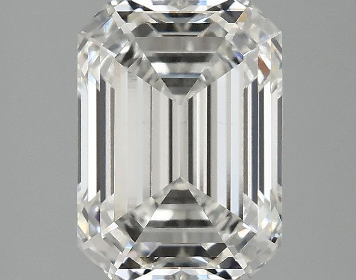 3.06 Carat Emerald Shaped Excellent Cut VS1 IGI Certified Lab Grown Diamond