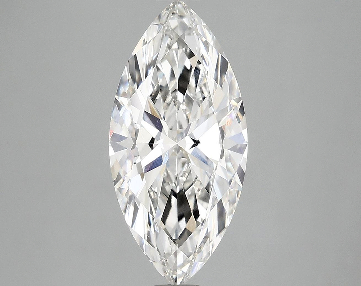3.03 Carat Marquise Shaped Excellent Cut VVS2 IGI Certified Lab Grown Diamond