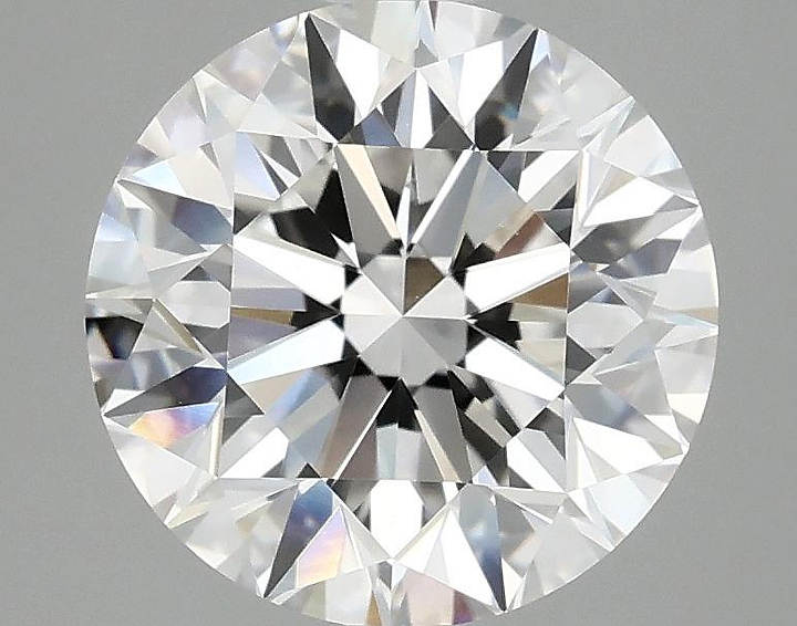 2.82 Carat Round Shaped Excellent Cut VVS2 IGI Certified Lab Grown Diamond
