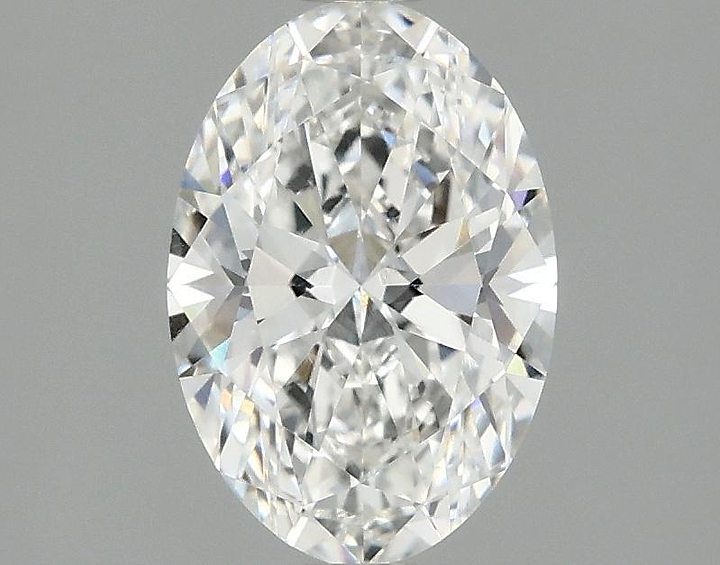 1.5 Carat Oval Shaped Ideal Cut VVS2 IGI Certified Lab Grown Diamond