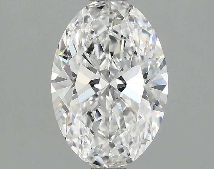 1.38 Carat Oval Shaped Ideal Cut VVS2 IGI Certified Lab Grown Diamond