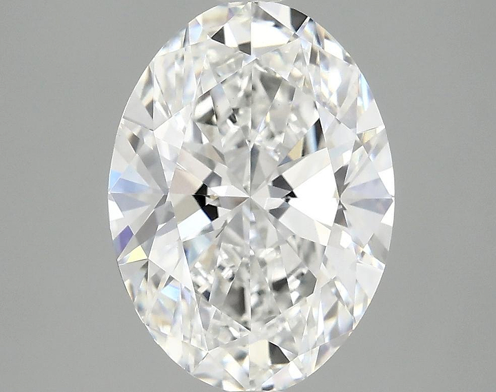 3.03 Carat Oval Shaped Excellent Cut VVS2 IGI Certified Lab Grown Diamond