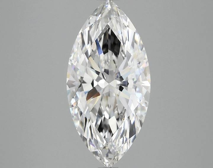 3.08 Carat Marquise Shaped Ideal Cut VS1 IGI Certified Lab Grown Diamond