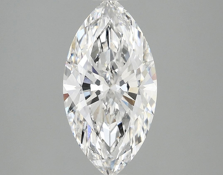 2.09 Carat Marquise Shaped Ideal Cut VVS2 IGI Certified Lab Grown Diamond