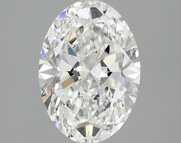 2.05 Carat Oval Shaped Ideal Cut VVS2 IGI Certified Lab Grown Diamond