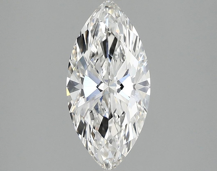 1.52 Carat Marquise Shaped Excellent Cut VVS2 IGI Certified Lab Grown Diamond