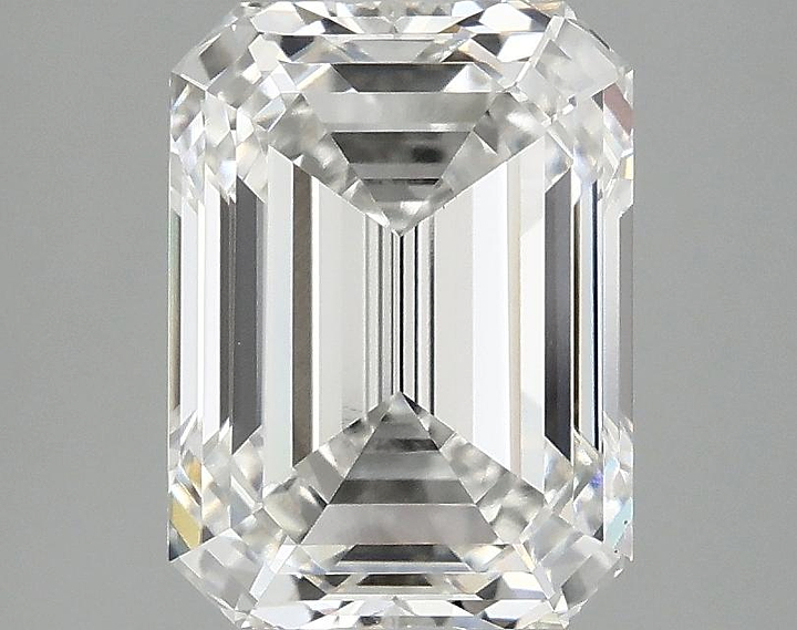 3.07 Carat Emerald Shaped Excellent Cut VS1 IGI Certified Lab Grown Diamond