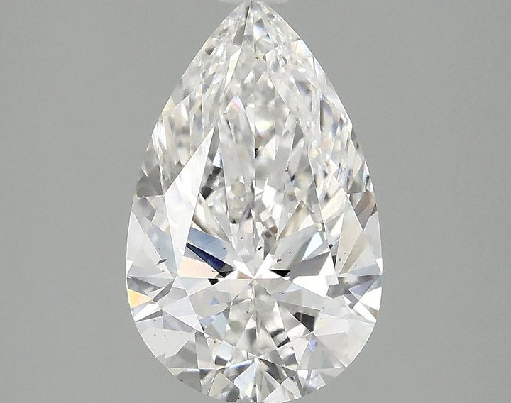 1.98 Carat Pear Shaped Ideal Cut SI1 IGI Certified Lab Grown Diamond