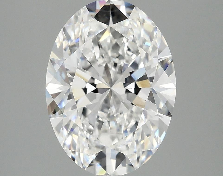 3.06 Carat Oval Shaped Excellent Cut VVS2 IGI Certified Lab Grown Diamond