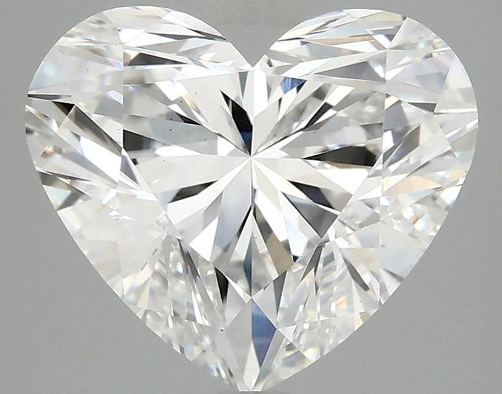 4.07 Carat Heart Shaped Ideal Cut VS1 IGI Certified Lab Grown Diamond