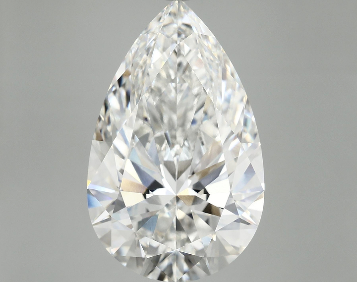 12.4 Carat Pear Shaped Ideal Cut VVS2 IGI Certified Lab Grown Diamond