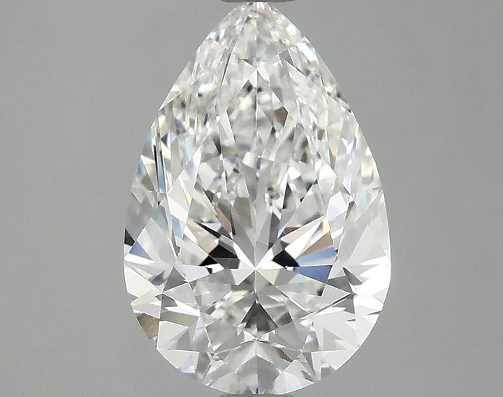 2.08 Carat Pear Shaped Excellent Cut VVS2 IGI Certified Lab Grown Diamond