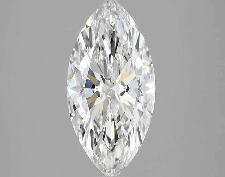 2.07 Carat Marquise Shaped Excellent Cut VS2 IGI Certified Lab Grown Diamond