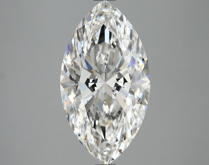3.06 Carat Marquise Shaped Excellent Cut VS2 IGI Certified Lab Grown Diamond