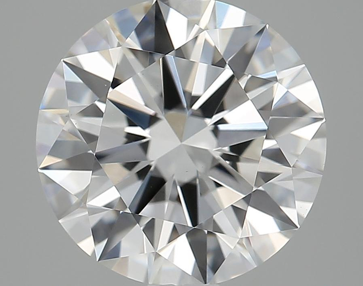 2.25 Carat Round Shaped Ideal Cut VVS2 IGI Certified Lab Grown Diamond