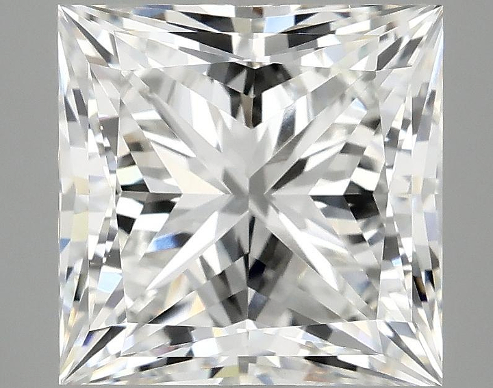 4.81 Carat Princess Shaped Ideal Cut VS1 IGI Certified Lab Grown Diamond