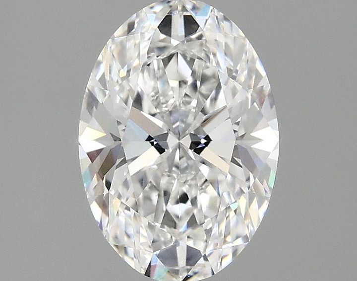 1.54 Carat Oval Shaped Ideal Cut VVS2 IGI Certified Lab Grown Diamond
