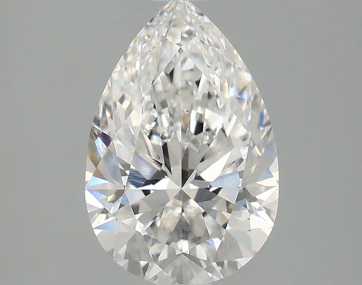 2.09 Carat Pear Shaped Excellent Cut VVS2 GIA Certified Lab Grown Diamond