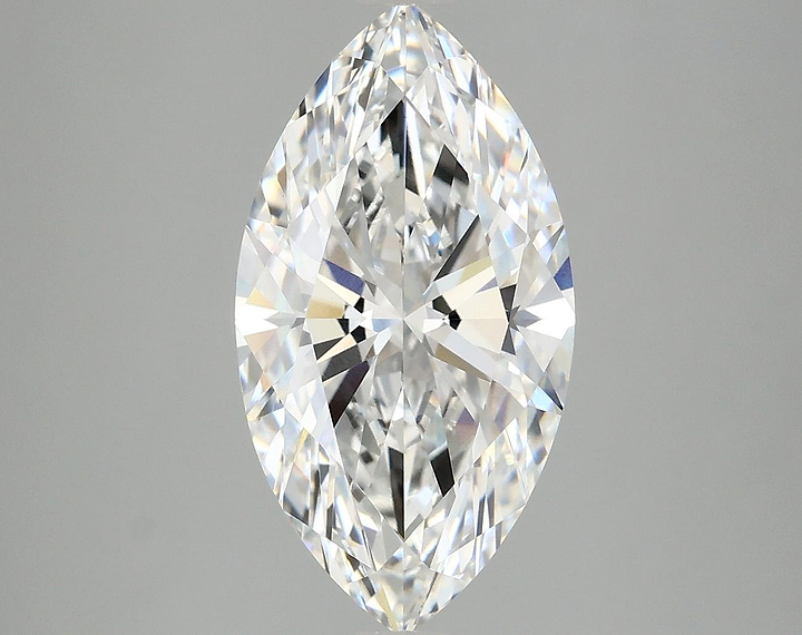 3.08 Carat Marquise Shaped Excellent Cut VVS2 IGI Certified Lab Grown Diamond