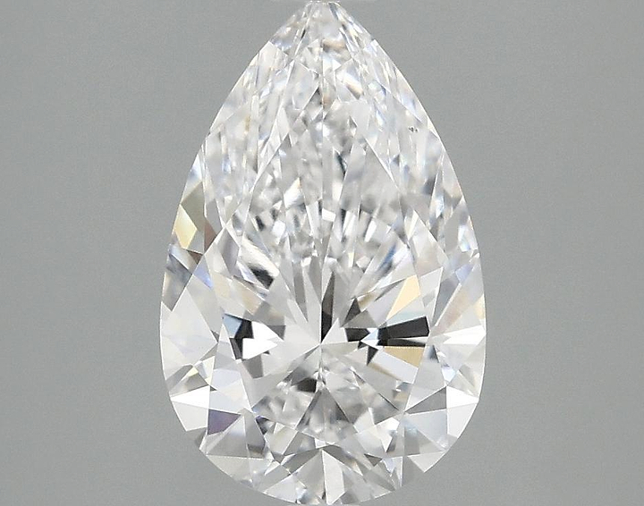 2.05 Carat Pear Shaped Ideal Cut VS1 IGI Certified Lab Grown Diamond