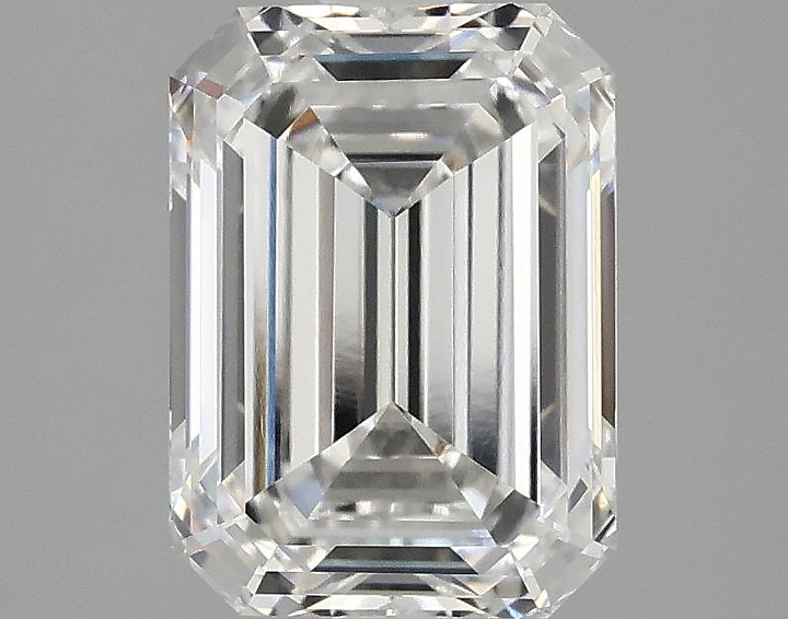 2.48 Carat Emerald Shaped Excellent Cut VVS2 IGI Certified Lab Grown Diamond