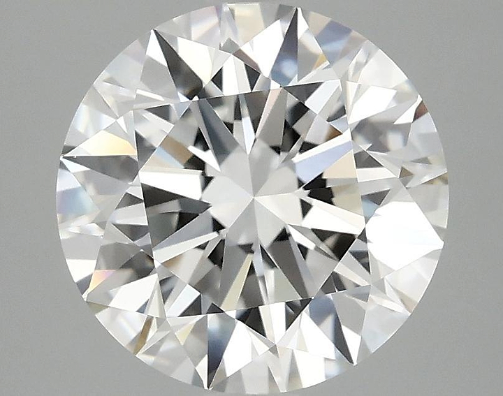 3.04 Carat Round Shaped Ideal Cut VVS2 IGI Certified Lab Grown Diamond