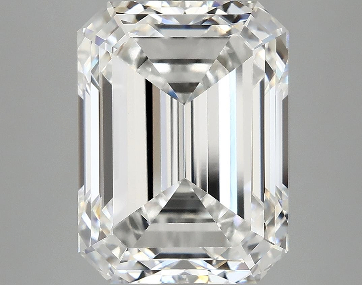 7.17 Carat Emerald Shaped Excellent Cut VVS2 IGI Certified Lab Grown Diamond