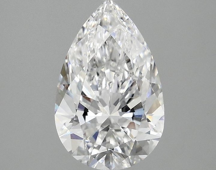 1.9 Carat Pear Shaped Ideal Cut VS1 IGI Certified Lab Grown Diamond