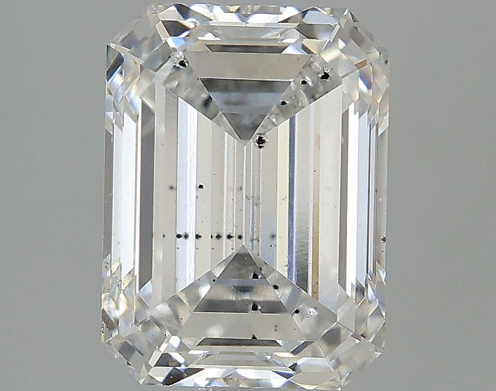 3.04 Carat Emerald Shaped Excellent Cut SI1 IGI Certified Lab Grown Diamond