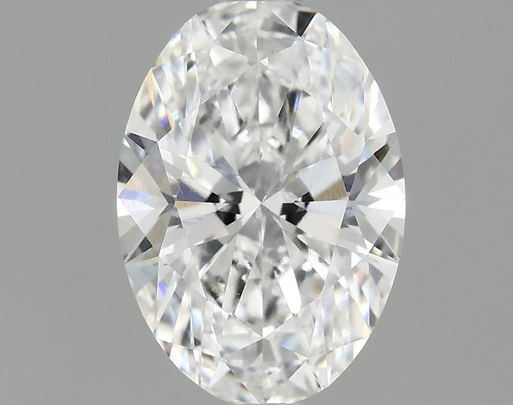 0.97 Carat Oval Shaped Ideal Cut VVS2 IGI Certified Lab Grown Diamond