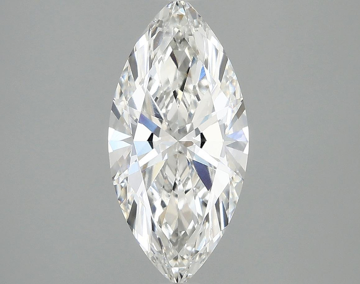 1.97 Carat Marquise Shaped Excellent Cut VVS2 IGI Certified Lab Grown Diamond