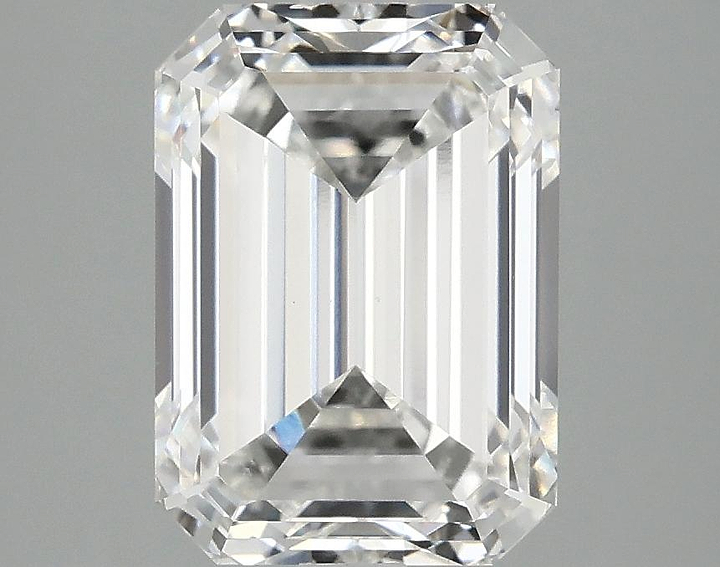 3.31 Carat Emerald Shaped Excellent Cut VS1 IGI Certified Lab Grown Diamond