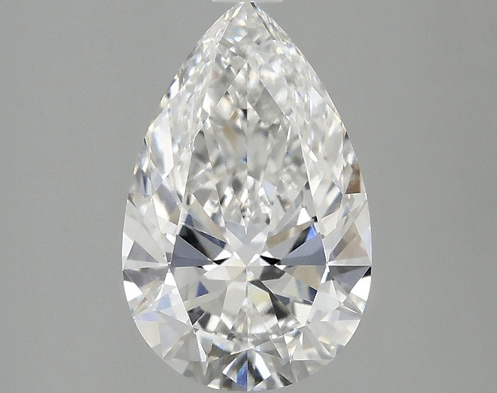 2.0 Carat Pear Shaped Ideal Cut VVS2 IGI Certified Lab Grown Diamond